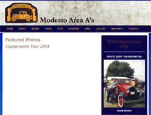 Tablet Screenshot of modestoareamodelaclub.org